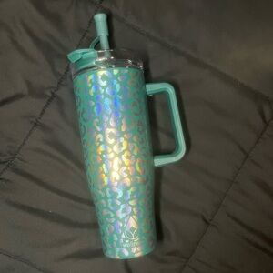 Wellness Iridescent Leopard Print Mug